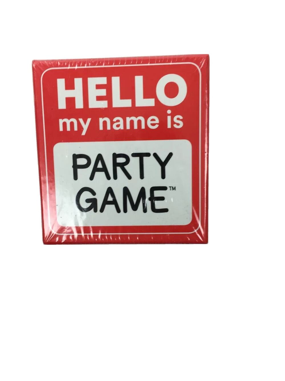 Hello My Name Is Party Game By Ceaco. Brand New.